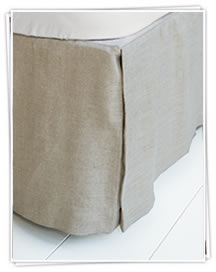 Linen Bed Valance