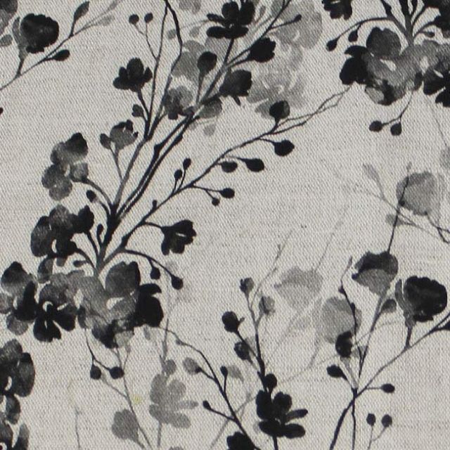 FlowerBliss Charcoal, blue and grey close-up