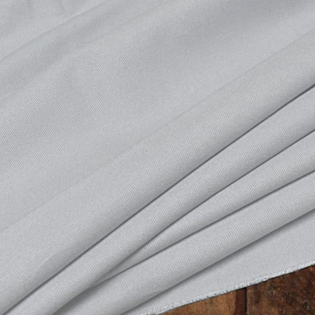Amara Grey Mist, light grey cotton fabric