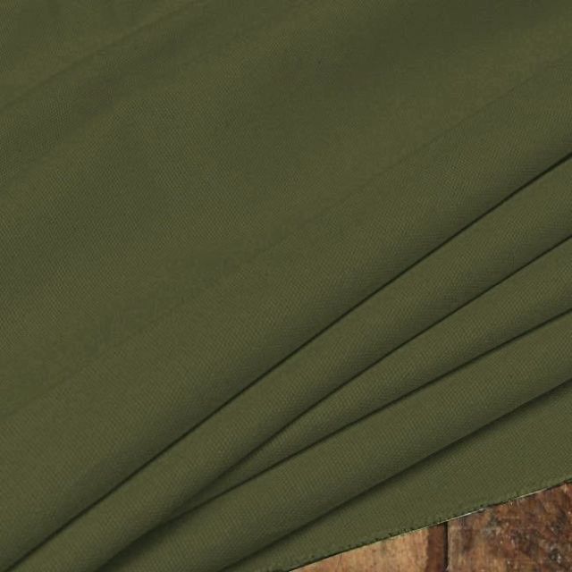 Amara Khaki - Khaki coloured cotton fabric