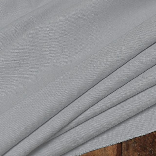 Amara Smoke Grey - Light Grey fabric for curtains, upholstery