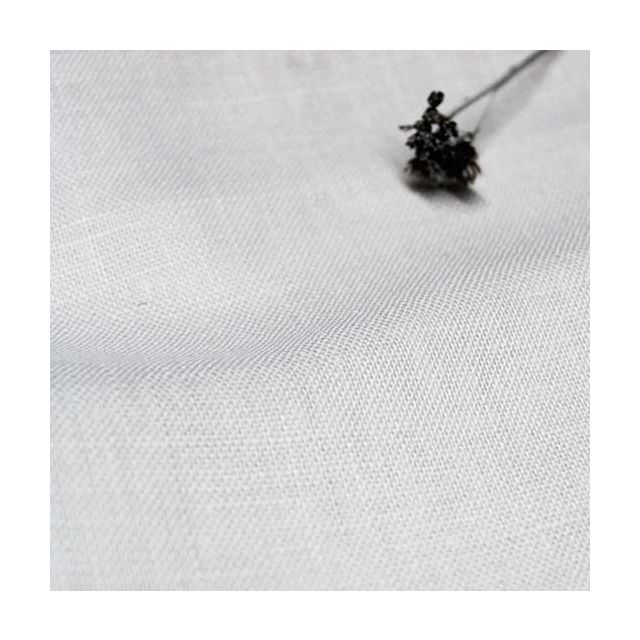 Anne White 300cm wide 100% linen fabric