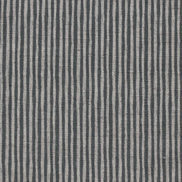 Laila Ash - Curtain fabric with Grey stripes