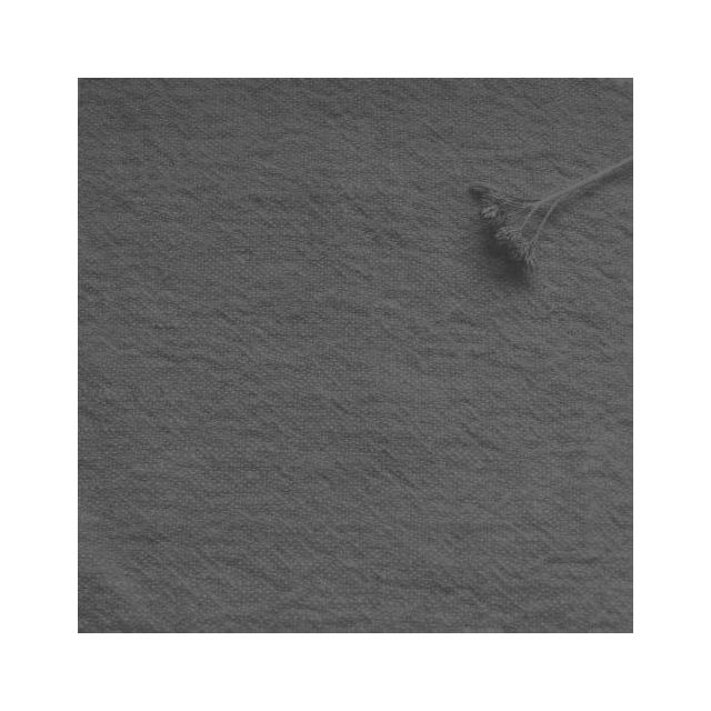 Bianco Iron, Prewashed Grey linen fabric