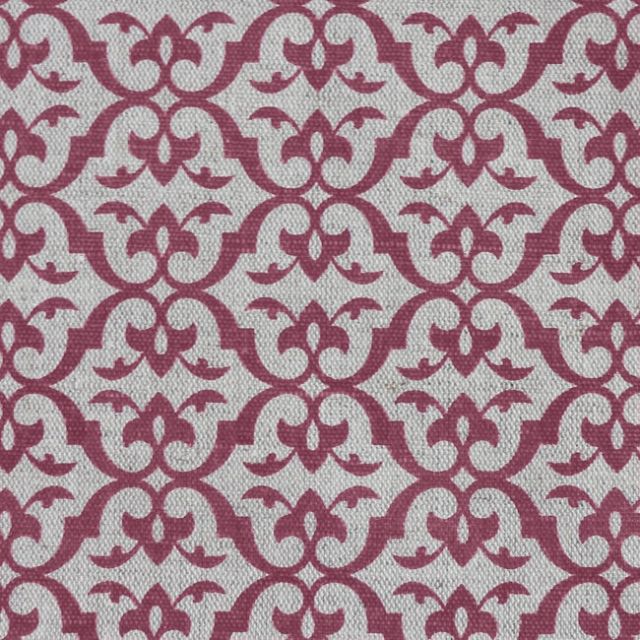 Brita Cherry  - Curtain fabric printed with Red