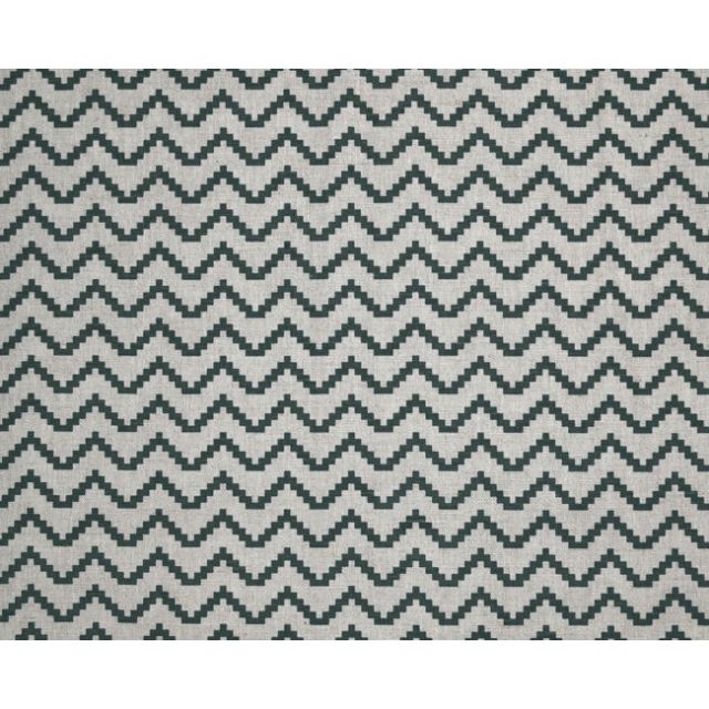 Azig Dark Pine - Fabric for curtains and blinds printed with Dark Green