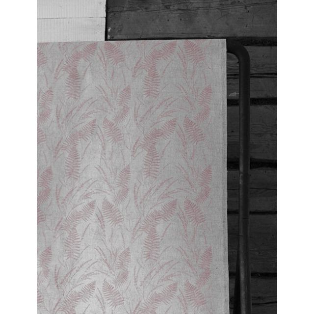Fernia Dusty Pink - Fabric for curtains with Pink print