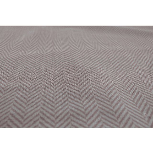 Hugo Dusty Pink- Curtain fabric, abstract pale pink herringbone pattern