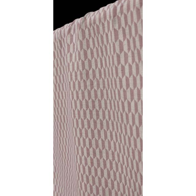 Lana Dusty Pink - Fabric for curtains, Pale Pink Print