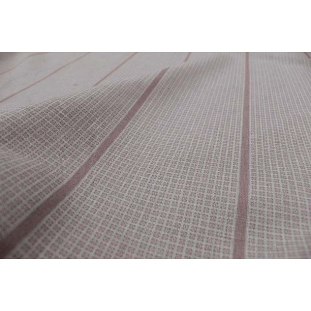 Marta Dusty Pink - Curtain fabric, abstract pale pink geometric pattern