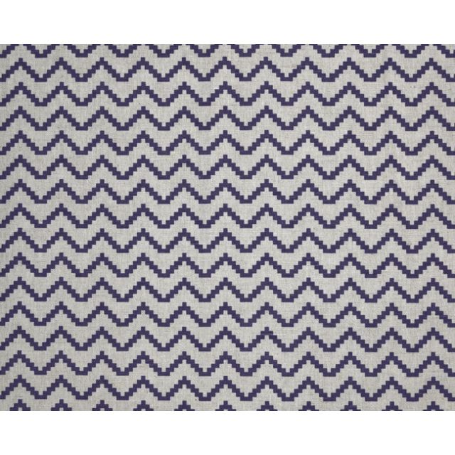 Azig Eggplant - Fabric for curtains and blinds printed with Purple