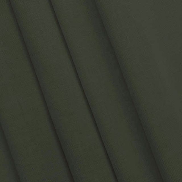 Emma Earth Green - Dark Green Curtain fabric