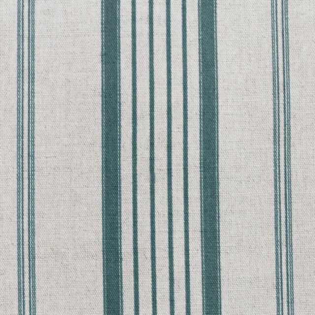 Freja Fern - Curtain fabric with Green stripes!!