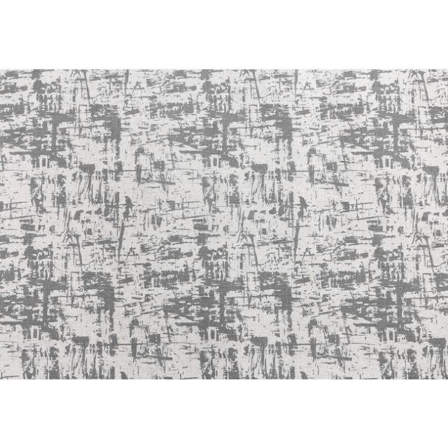 Grunge Greige - Curtain fabric, abstract Grey pattern