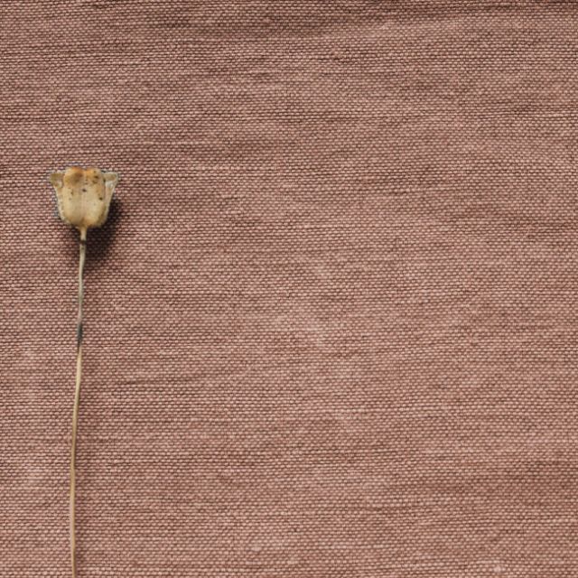 Ingrid Peony - Pale Pink Cotton Jute upholstery fabric