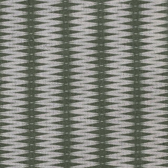 Ksenia Khaki - Curtain fabric, abstract Green pattern