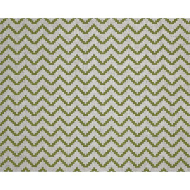 Azig Leaf - Fabric for curtains and blinds printed with Green