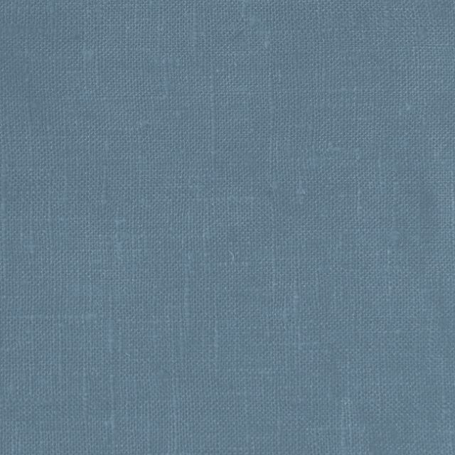 Linnea Blue Mist - Blue Linen curtain fabric