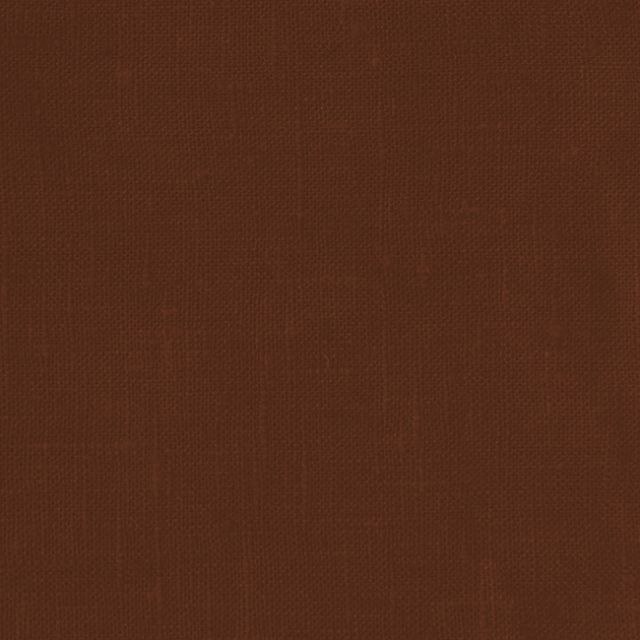 Linnea Caramel - Brown Linen Fabric