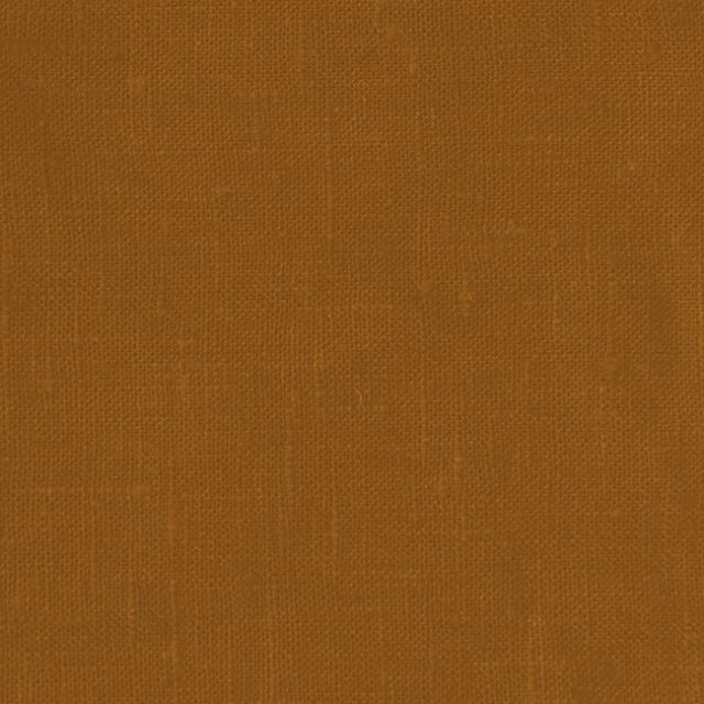 Linnea Dijon Mustard - Linen curtain fabric