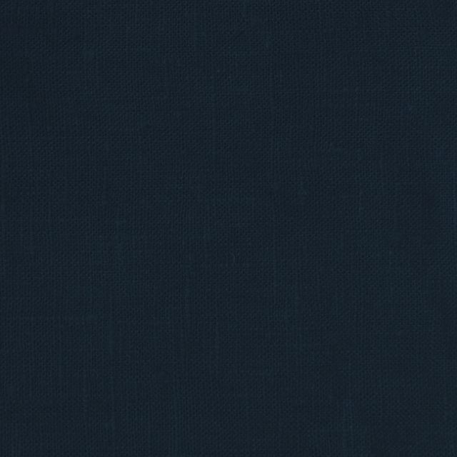 Linnea Ink - Dark Blue Linen curtain fabric