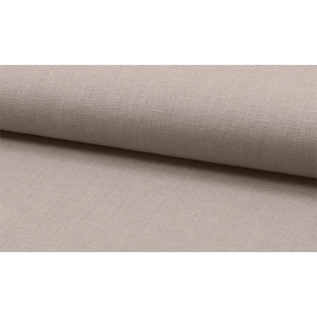 Linnea Stone - Grey Linen curtain fabric