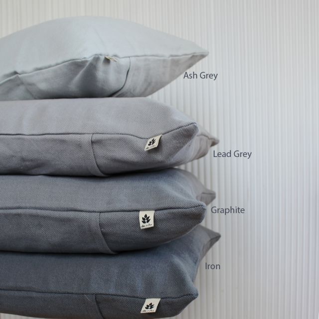 Grey Shades - Mailis - prewashed linen upholstery fabric