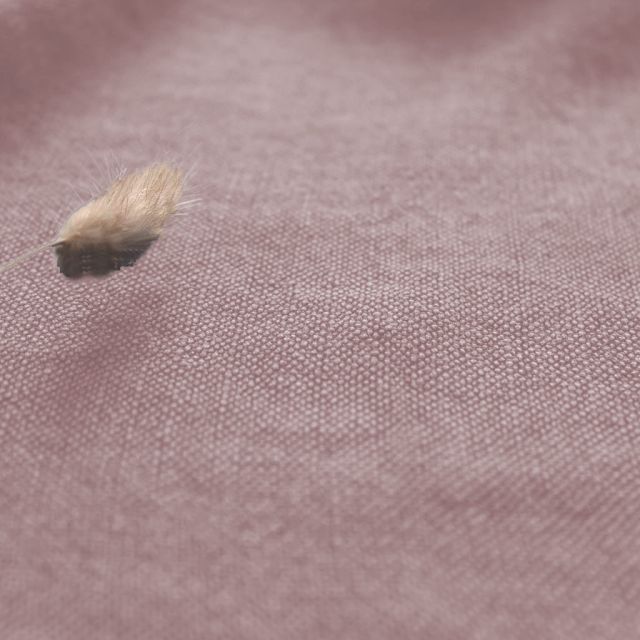 Marian Rose Ash - Beautiful Pink Linen upholstery fabric