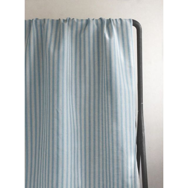 Ksenia Marine - Curtain fabric, abstract Blue pattern