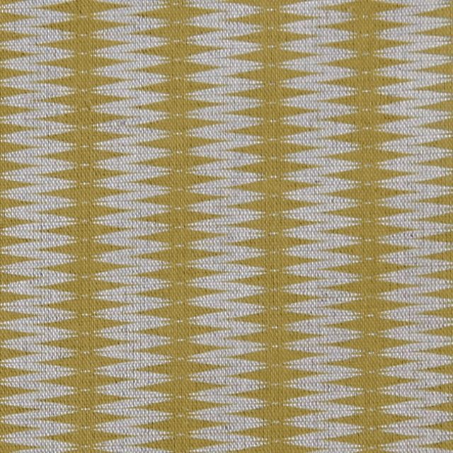 Ksenia Mustard - Curtain fabric, abstract Yellow pattern