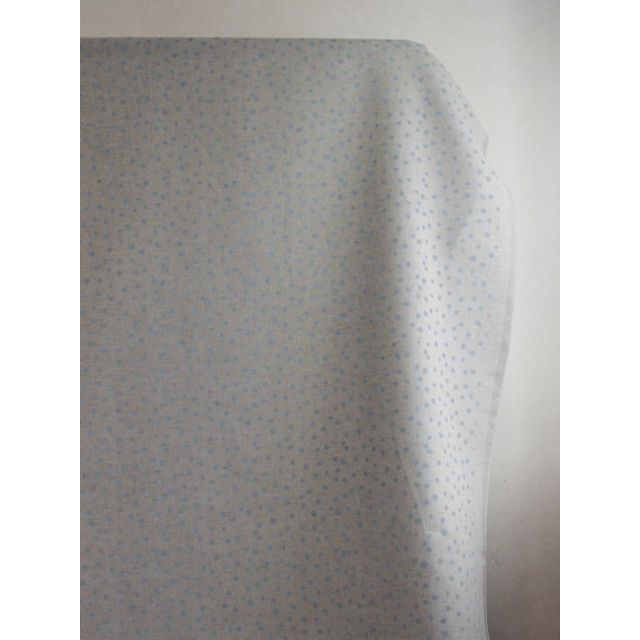 Dottie Sky - Dotted curtain fabric with Blue dots 