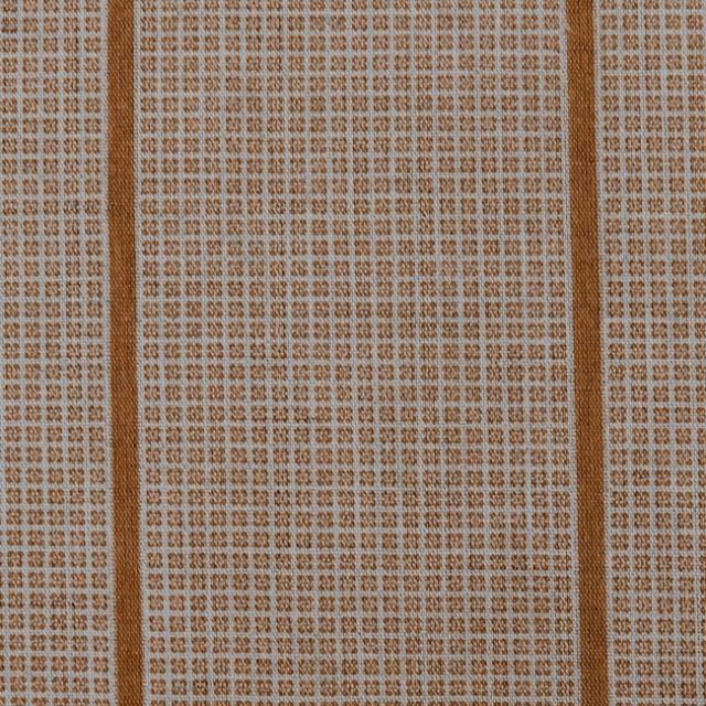Marta Tangerine - Curtain fabric, abstract Orange geometric pattern